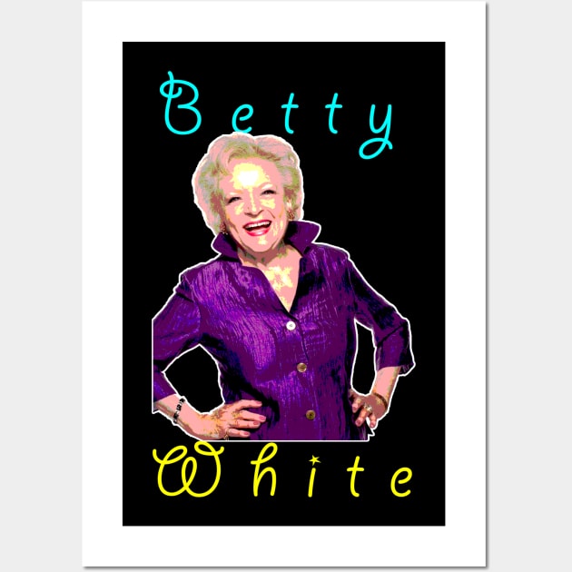 betty white Wall Art by no_morePsycho2223